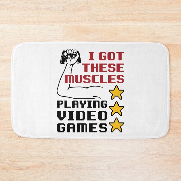 Item preview, Funny Gamer Gaming I Got These Muscles Playing Video Games designed and sold by jaygo.