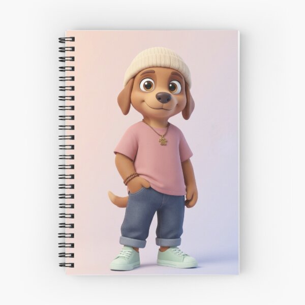 Item preview, Cute 3D cute dog 3d Cartoon Dog Character designed and sold by  Color & Form.