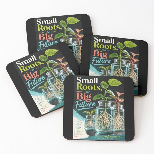Item preview, Small Roots Big Future Plant Propagation Poster  designed and sold by Sketchlegacy.