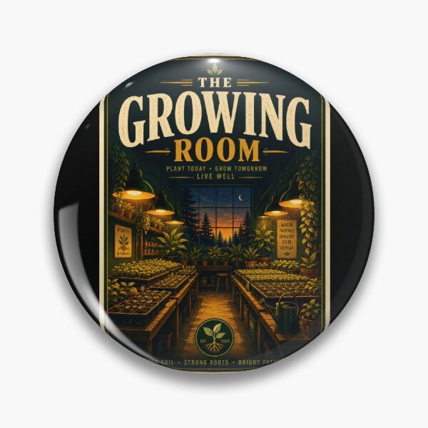 Item preview, The Growing Room Plant Nursery Poster  designed and sold by Sketchlegacy.