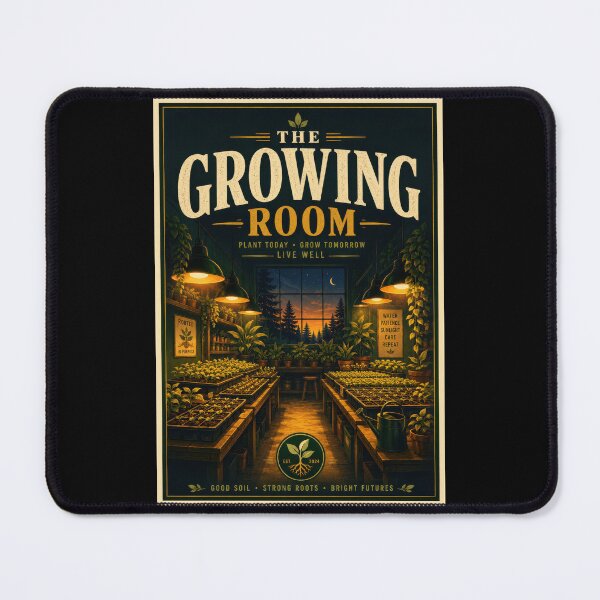 Item preview, The Growing Room Plant Nursery Poster  designed and sold by Sketchlegacy.