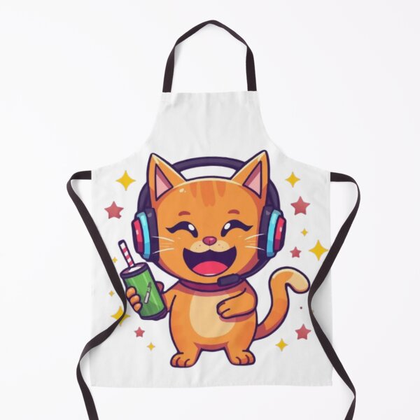 Item preview, Cat Powered Gaming Sticker designed and sold by Stylestickers55.