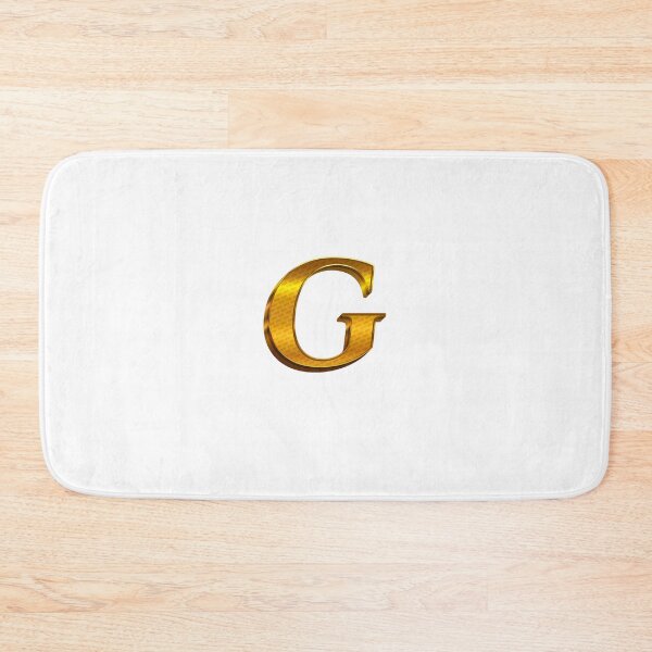 Item preview, Golden Letter G Monogram designed and sold by DailyDoodlesBySumbul.