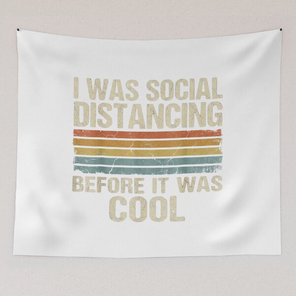 Item preview, Social Distancing funny quote designed and sold by Soren Graft.