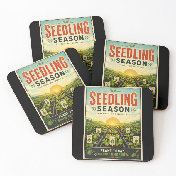 Item preview, Seedling Season Garden Starter Poster  designed and sold by Sketchlegacy.