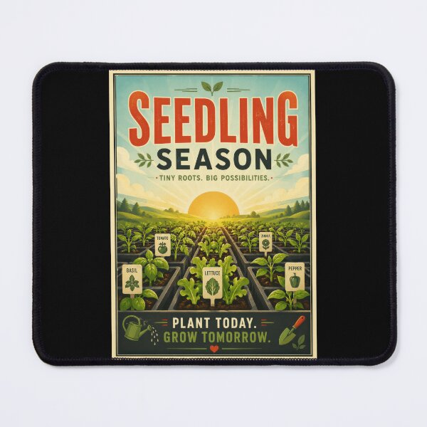 Item preview, Seedling Season Garden Starter Poster designed and sold by Sketchlegacy.