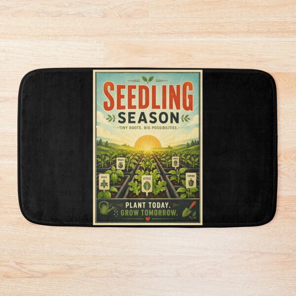 Item preview, Seedling Season Garden Starter Poster  designed and sold by Sketchlegacy.