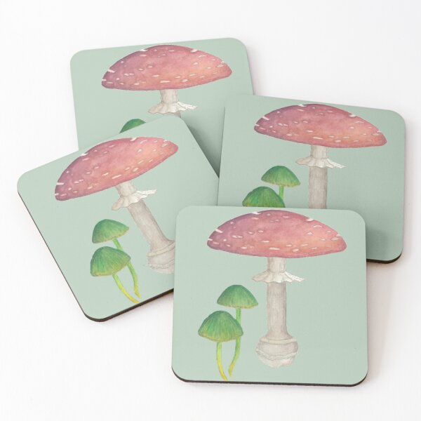 Item preview, Watercolour Mushrooms designed and sold by RoseGrayInk.