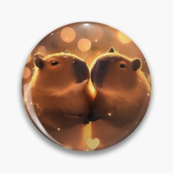 Item preview, Capybara Happy Anniversary Card designed and sold by rostomaxa.