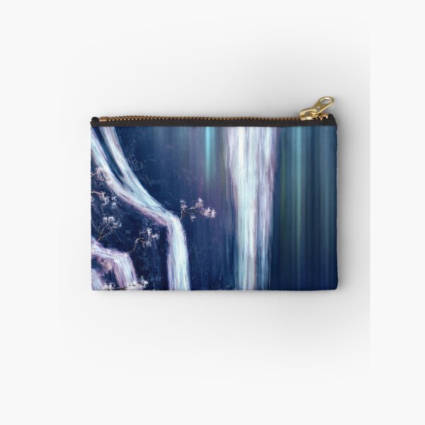 Item preview, Mountain waterfall inside a dull cave designed and sold by Witseart.