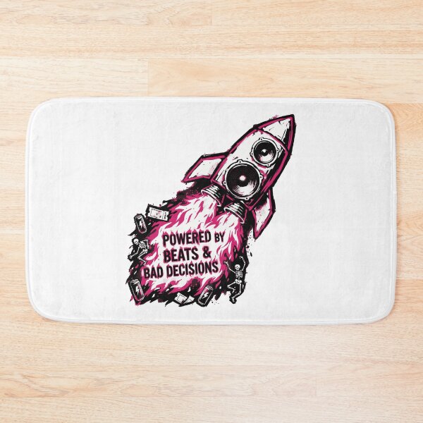Item preview, Powered by Beats and Bad Decisions Music Rocket designed and sold by XYZ LAB by Jesuperman.