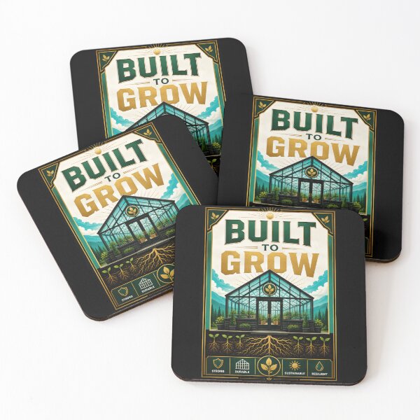 Item preview, Built to Grow Greenhouse Roots Poster  designed and sold by Sketchlegacy.