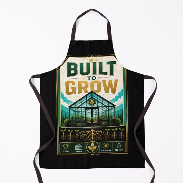 Item preview, Built to Grow Greenhouse Roots Poster  designed and sold by Sketchlegacy.