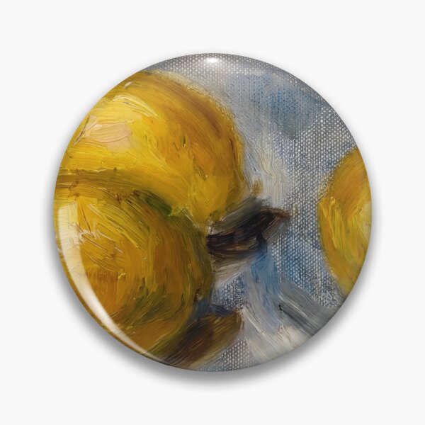 Item preview, Three Lemons Impressionist Still Life designed and sold by artofuniverse.