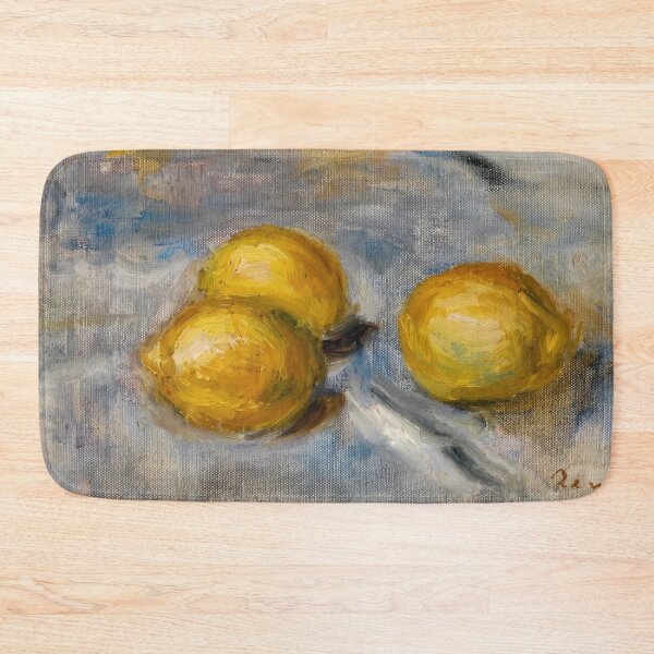 Item preview, Three Lemons Impressionist Still Life designed and sold by artofuniverse.