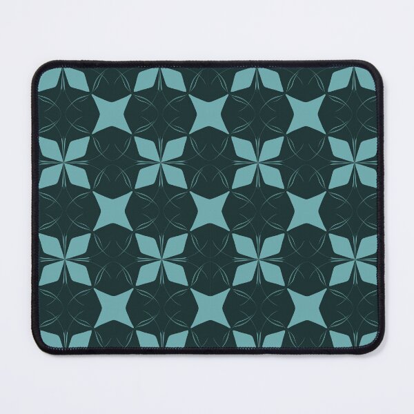 Item preview, Modern Teal Tile Geometric Design designed and sold by SahmatArt.