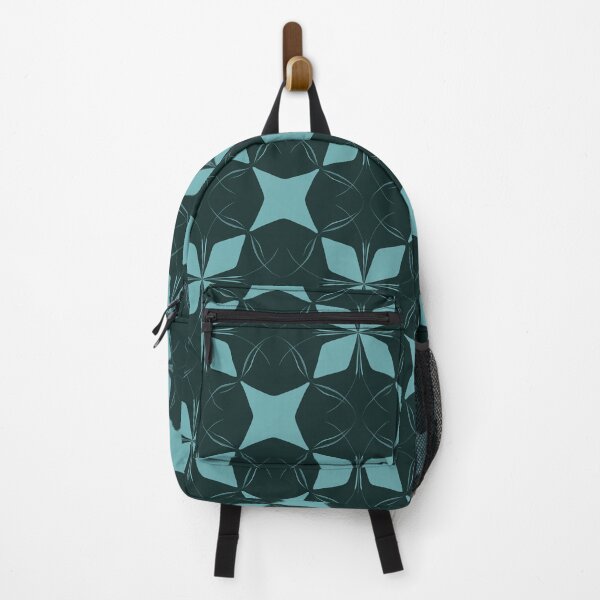 Item preview, Modern Teal Tile Geometric Design designed and sold by SahmatArt.