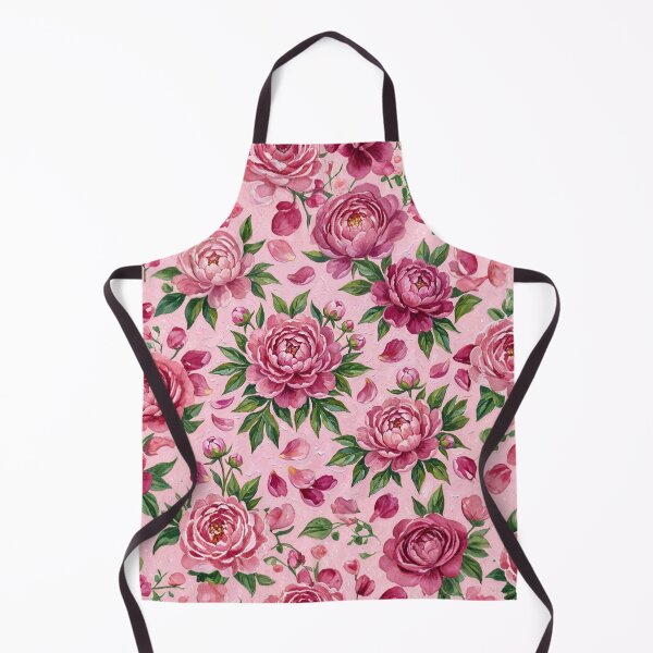 Item preview, Romantic Painted Pink Peony Floral Pattern - Vintage Impasto Botanicals designed and sold by Digital Muse Store.
