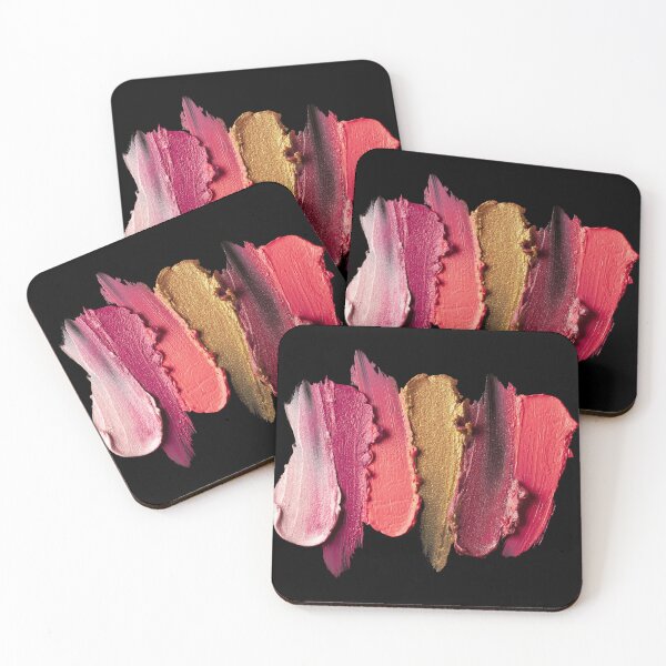 Item preview, Bold Paint Swatches on Black | Vibrant Color Smear Minimalism designed and sold by BuckaBaby.