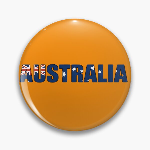 Item preview, Australia text with flag no background designed and sold by CreationsNicB.