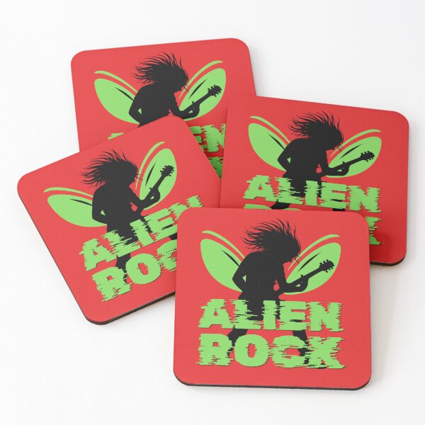 Item preview, Alien Rock Guitar T-Shirt Sci-Fi Music Lover Gift Rock Band Graphic Tee designed and sold by oonproducts.