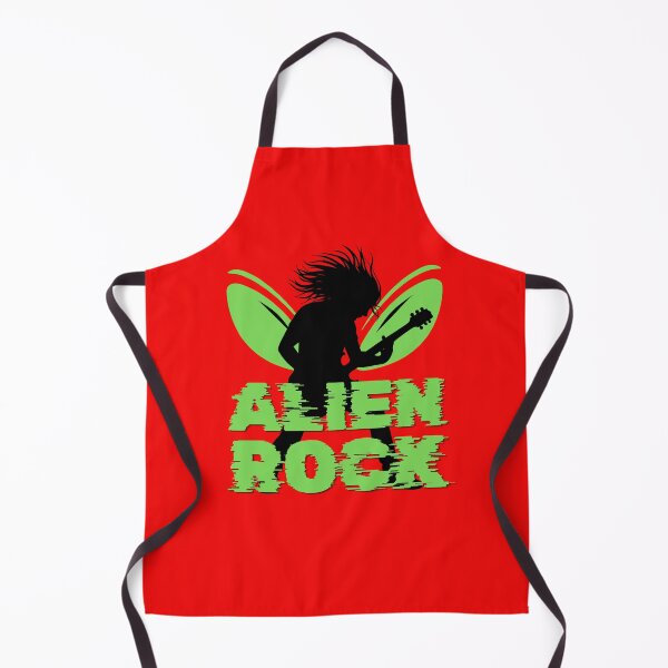 Item preview, Alien Rock Guitar T-Shirt Sci-Fi Music Lover Gift Rock Band Graphic Tee designed and sold by oonproducts.