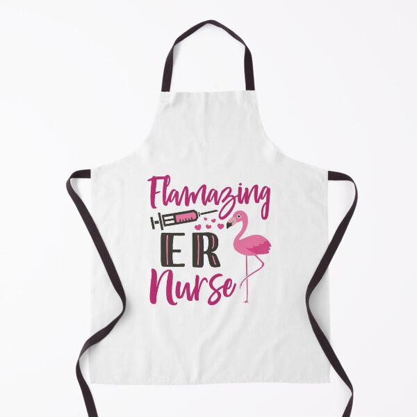 Item preview, ER Nurse Flamingo Flamazing designed and sold by jaygo.