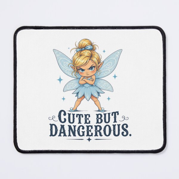 Item preview, Cute But Dangerous - Angry Fairy  designed and sold by MusesWhispers.