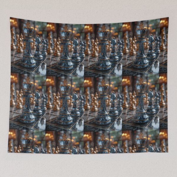 Item preview, Chess King Design designed and sold by Heavens Blueprint & Designs.