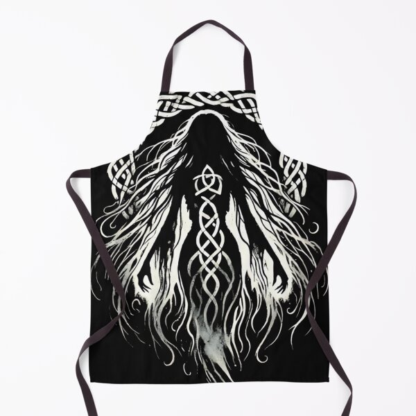 Item preview, Dark Norse Odin Ghost Celtic Knotwork Gothic Pagan designed and sold by DarkOriginArts.