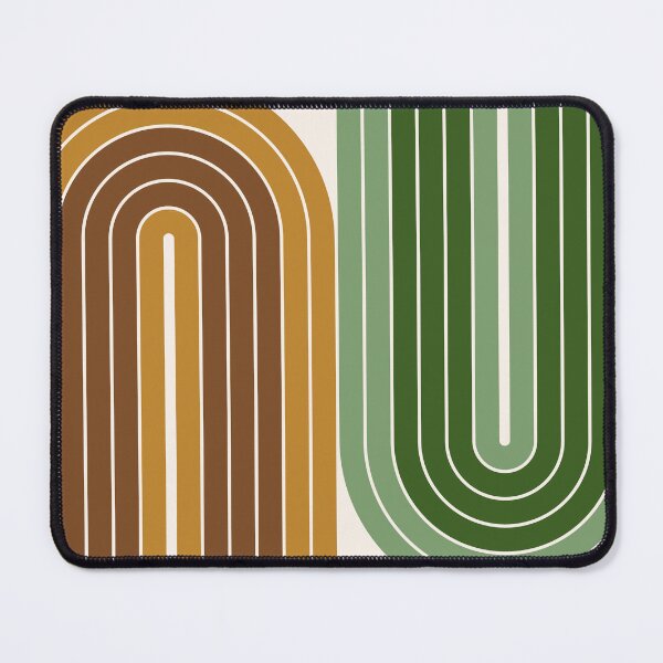 Item preview, Minimalist Geometric Arches Pattern in Sage Green Terracotta designed and sold by nineFlorals.