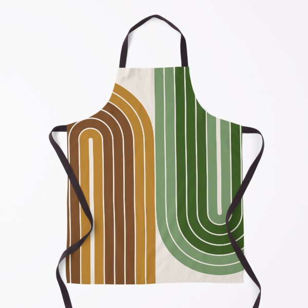 Item preview, Minimalist Geometric Arches Pattern in Sage Green Terracotta designed and sold by nineFlorals.