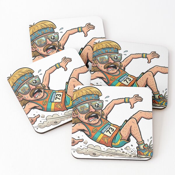 Item preview, The Food Radar - Distracted Funny Runner designed and sold by 24gap.