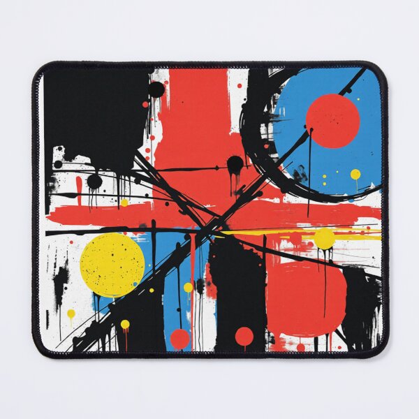 Item preview, celestial crossfire stamp colorful geometric abstract design designed and sold by SmashingDeals.