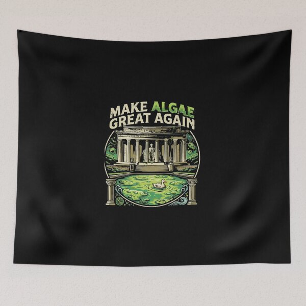Item preview, MAKE ALGAE GREAT AGAIN T-Shirt, Satire & Eco Protest Tee designed and sold by imad  triake.