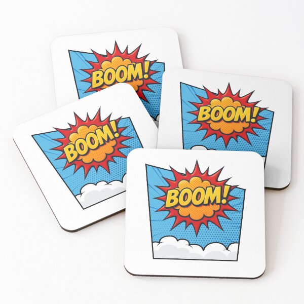 Item preview, BOOM! Retro Comic Explosion Pop Art Gift designed and sold by CleanDecor.