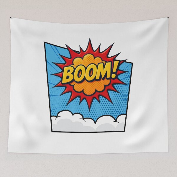 Item preview, BOOM! Retro Comic Explosion Pop Art Gift designed and sold by CleanDecor.
