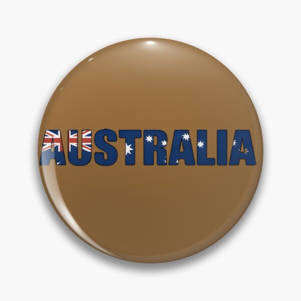 Item preview, Australia text with flag no background designed and sold by CreationsNicB.