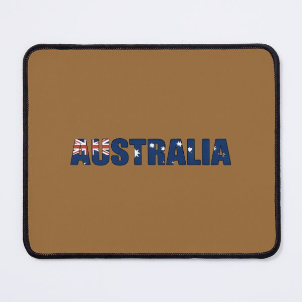 Item preview, Australia text with flag no background designed and sold by CreationsNicB.