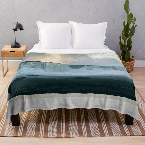 Item preview, Normandy Cliffs Before Sunrise designed and sold by ArtbyAdrian.