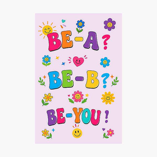 Item preview, JUST BE YOU DESIGN designed and sold by DigitalandPhoto.