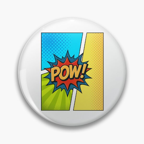 Item preview, POW! Retro Comic Action Pop Art Design designed and sold by CleanDecor.