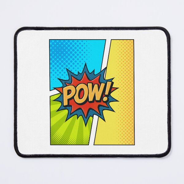 Item preview, POW! Retro Comic Action Pop Art Design designed and sold by CleanDecor.