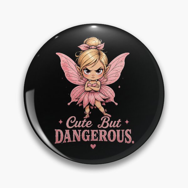 Item preview, Cute But Dangerous - Angry Fairy  designed and sold by MusesWhispers.