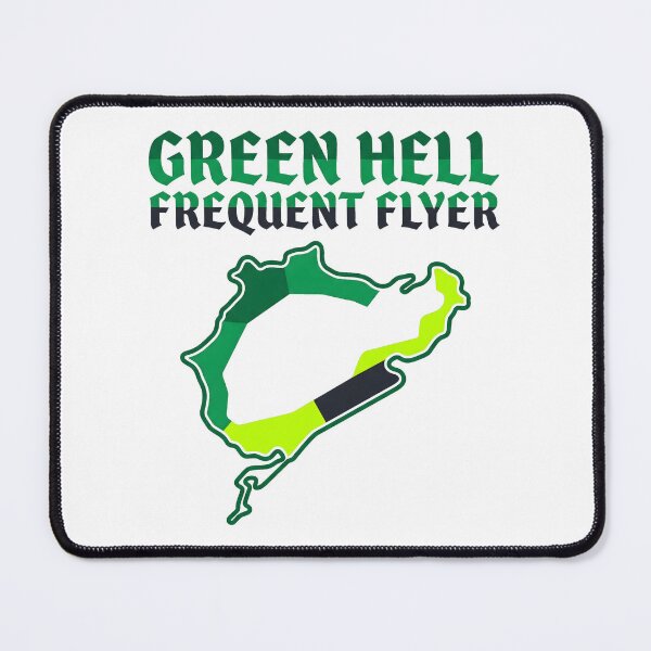 Item preview, Nordschleife Frequent Flyer - Sim Racing Humor designed and sold by GarageGraphics.