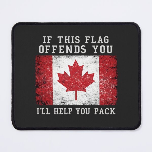 Item preview, Canada - If This Flag Offends You I'll Help You Pack designed and sold by VoglR.