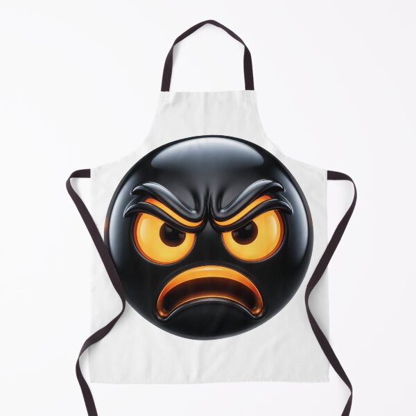 Item preview, 3D Emoji of Extreme Anger with Fire Eyes designed and sold by FusiTink.