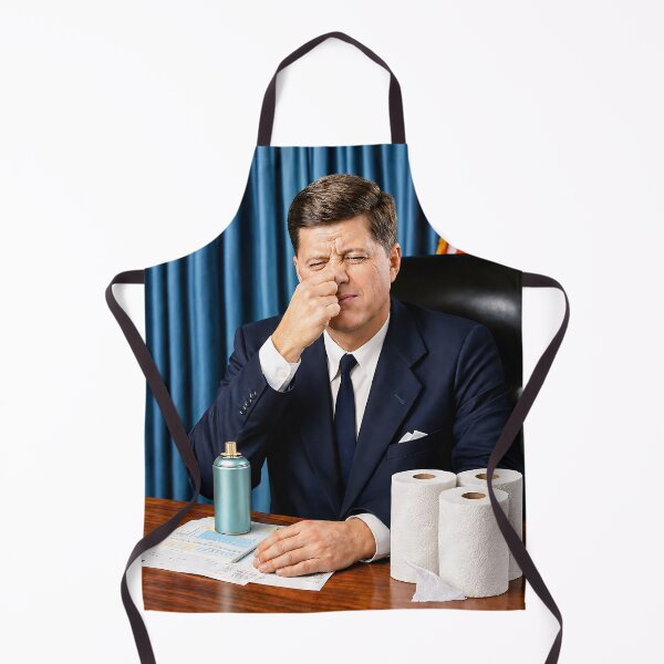 Item preview, JFK Reaction Art | Funny John F. Kennedy Parody Wall Art & Apparel designed and sold by Awful Whiff Art Co.