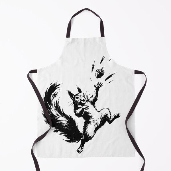 Item preview, Happy Squirrel Chasing Acorn designed and sold by ChocoMellowCo.
