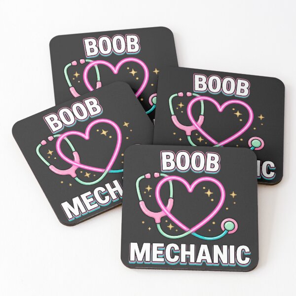 Item preview, Boob Mechanic Funny Nurse Lactation Consultant designed and sold by Lucysthoughts.